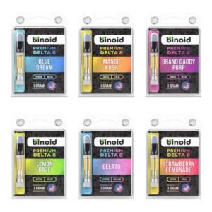Binoid Delta-8 THC Cartridges