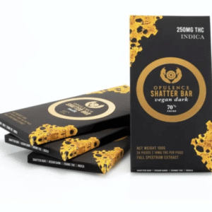 Vegan Dark Chocolate Indica Shatter Bar