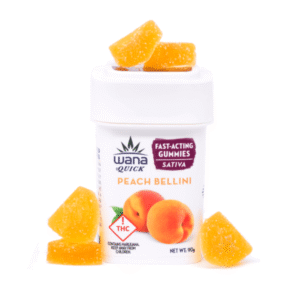 Peach Bellini Wana Gummies